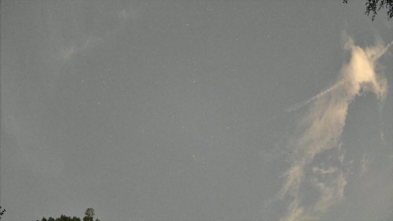 Night-sky still from the Maneuver sighting captured 2026-09-09 08:15 UTC