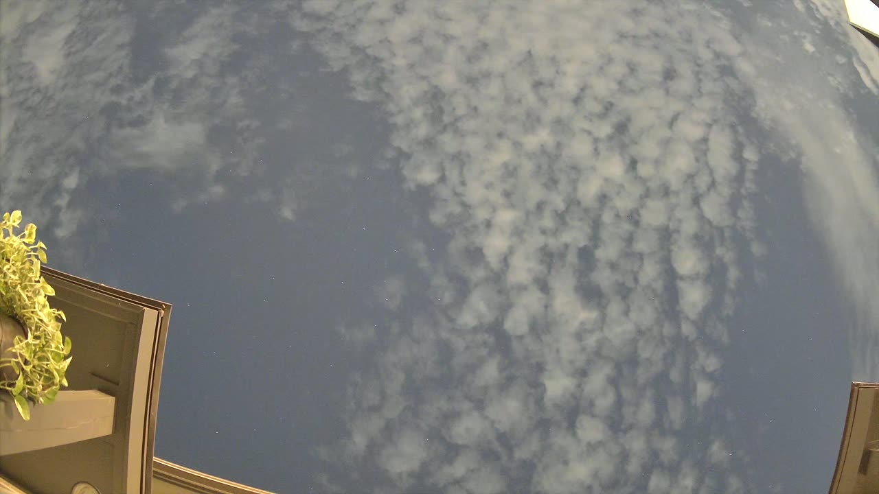 Night-sky still from the Maneuver sighting captured 2026-10-03 05:29 UTC
