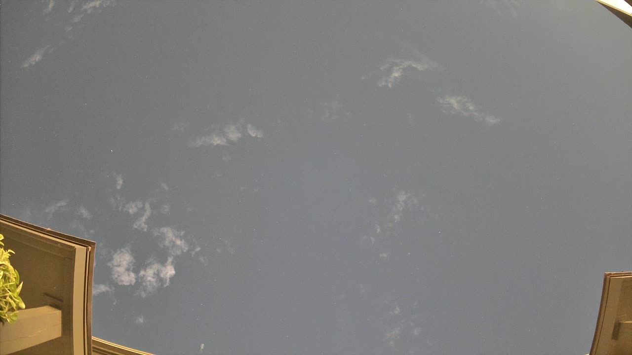 Night-sky still from the Maneuver sighting captured 2026-09-28 08:11 UTC