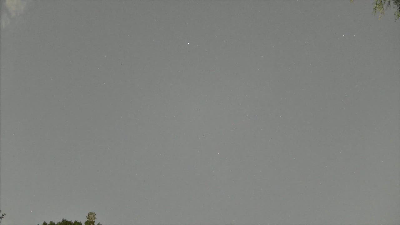 Night-sky still from the Maneuver sighting captured 2026-09-11 01:22 UTC