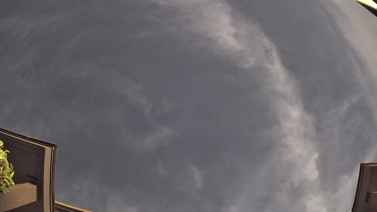 Night-sky still from the Unexplained sighting captured 2026-09-27 08:34 UTC