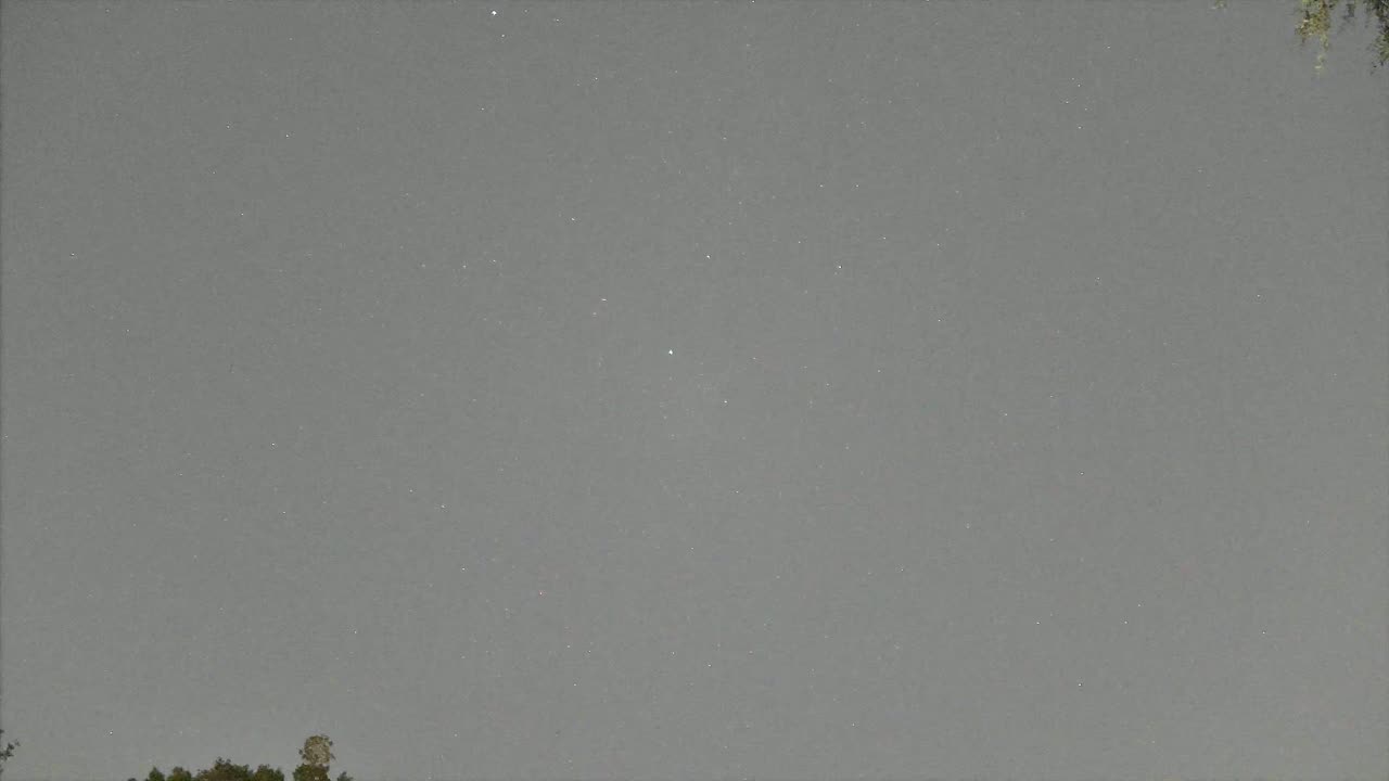 Night-sky still from the Maneuver sighting captured 2026-09-07 02:46 UTC
