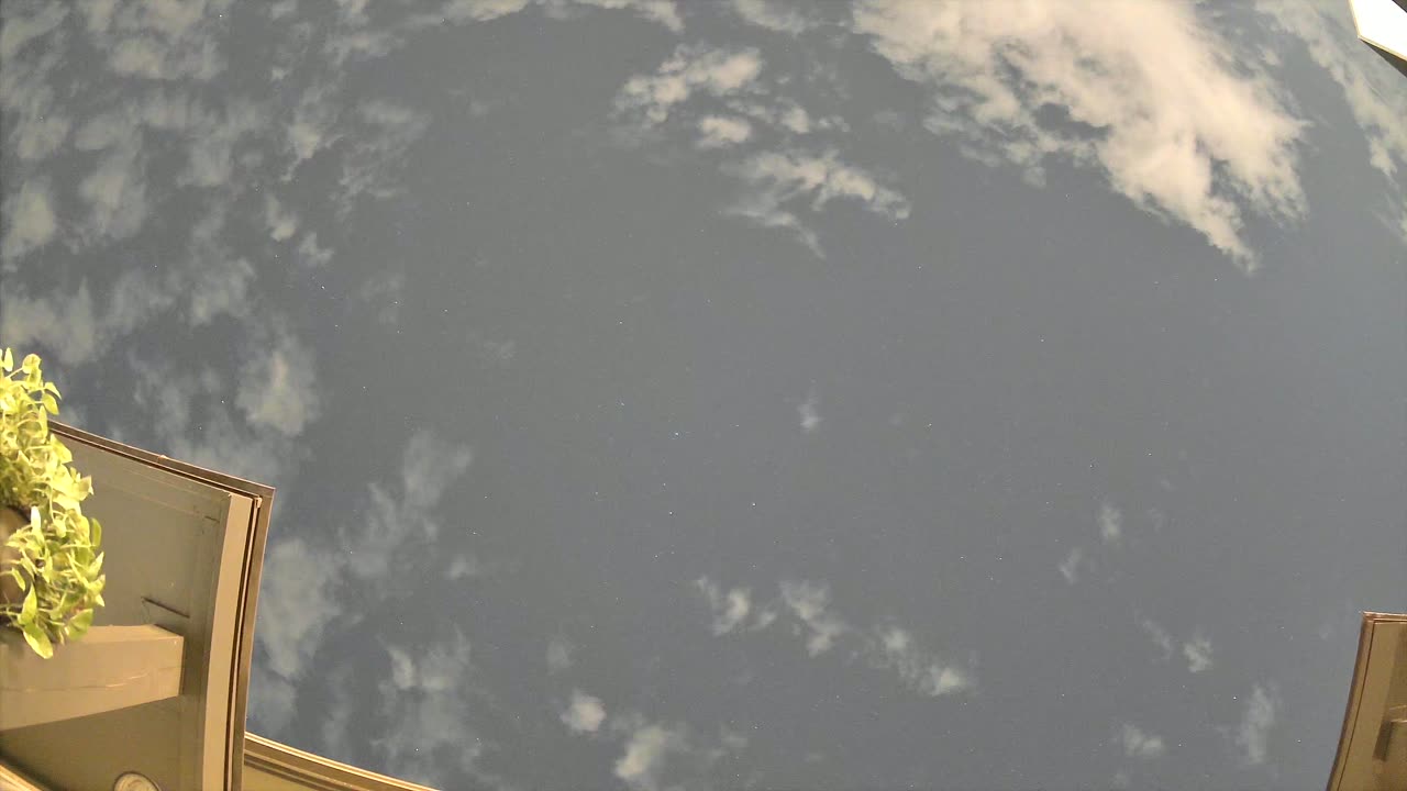 Night-sky still from the Maneuver sighting captured 2026-10-06 05:44 UTC