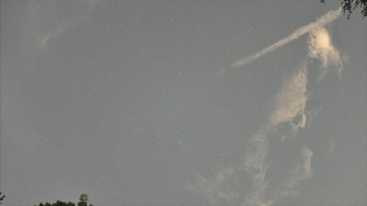 Night-sky still from the Maneuver sighting captured 2026-09-09 08:19 UTC