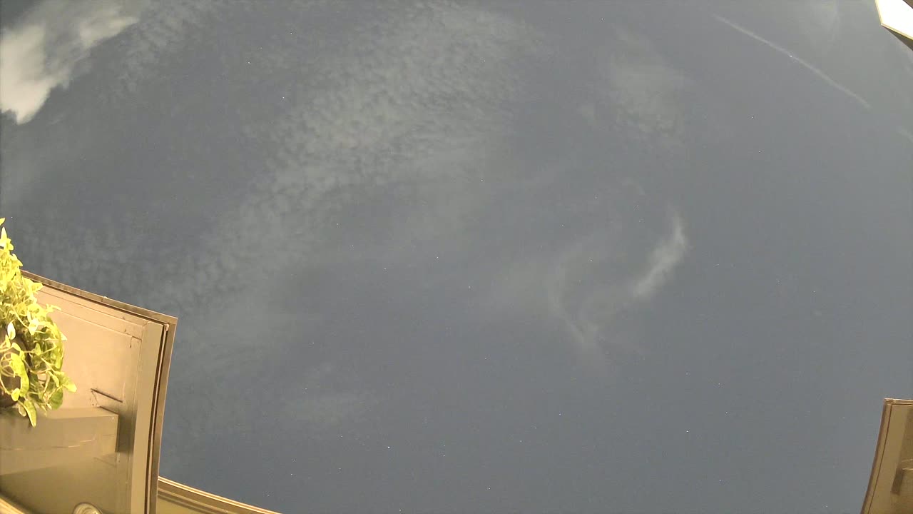 Night-sky still from the Maneuver sighting captured 2026-10-01 02:13 UTC