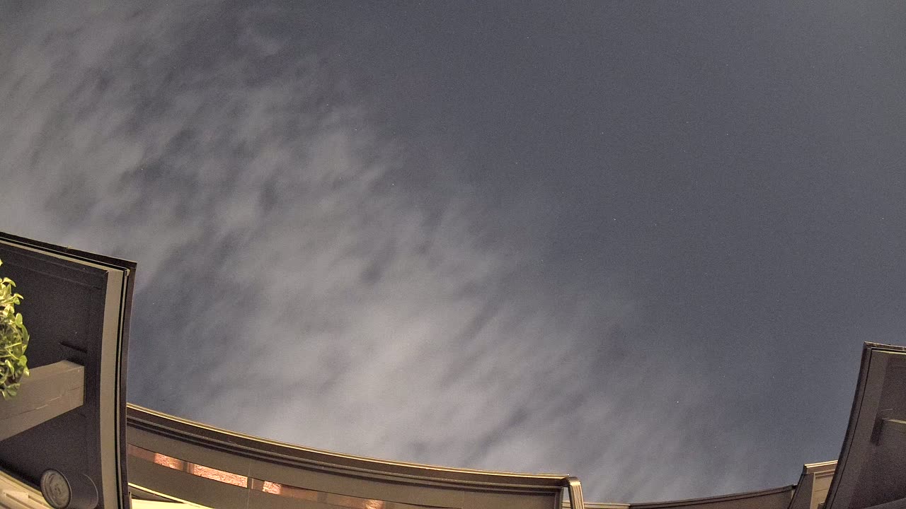 Night-sky still from the Maneuver sighting captured 2026-09-23 05:29 UTC