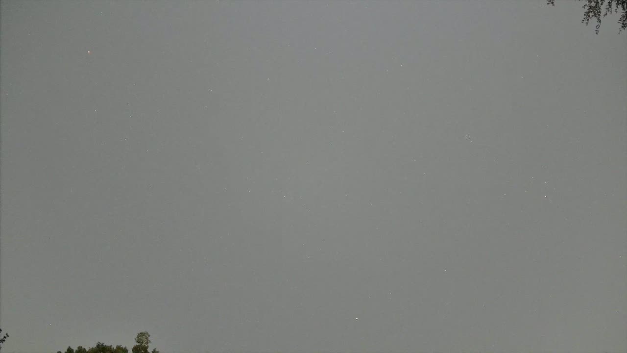 Night-sky still from the Unexplained sighting captured 2026-08-31 09:38 UTC