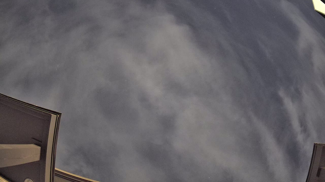 Night-sky still from the Aircraft sighting captured 2026-10-17 02:58 UTC