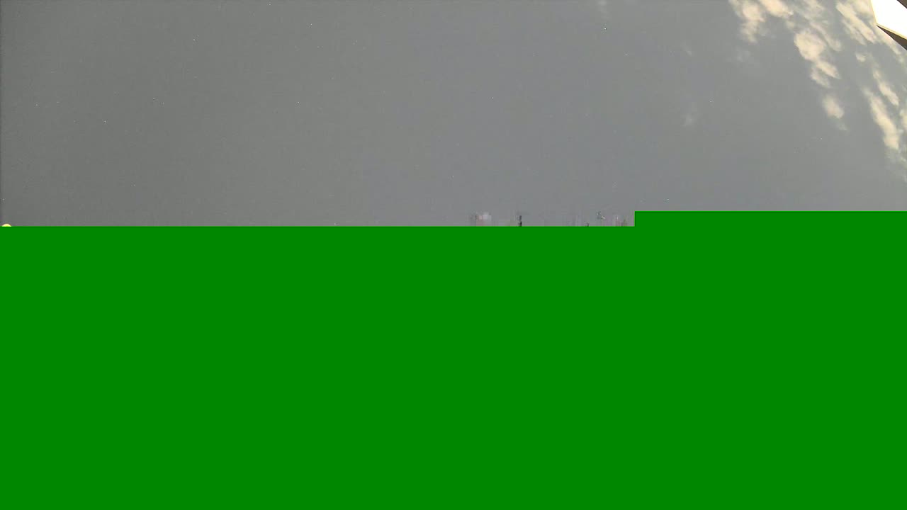 Night-sky still from the Aircraft sighting captured 2026-10-07 10:19 UTC