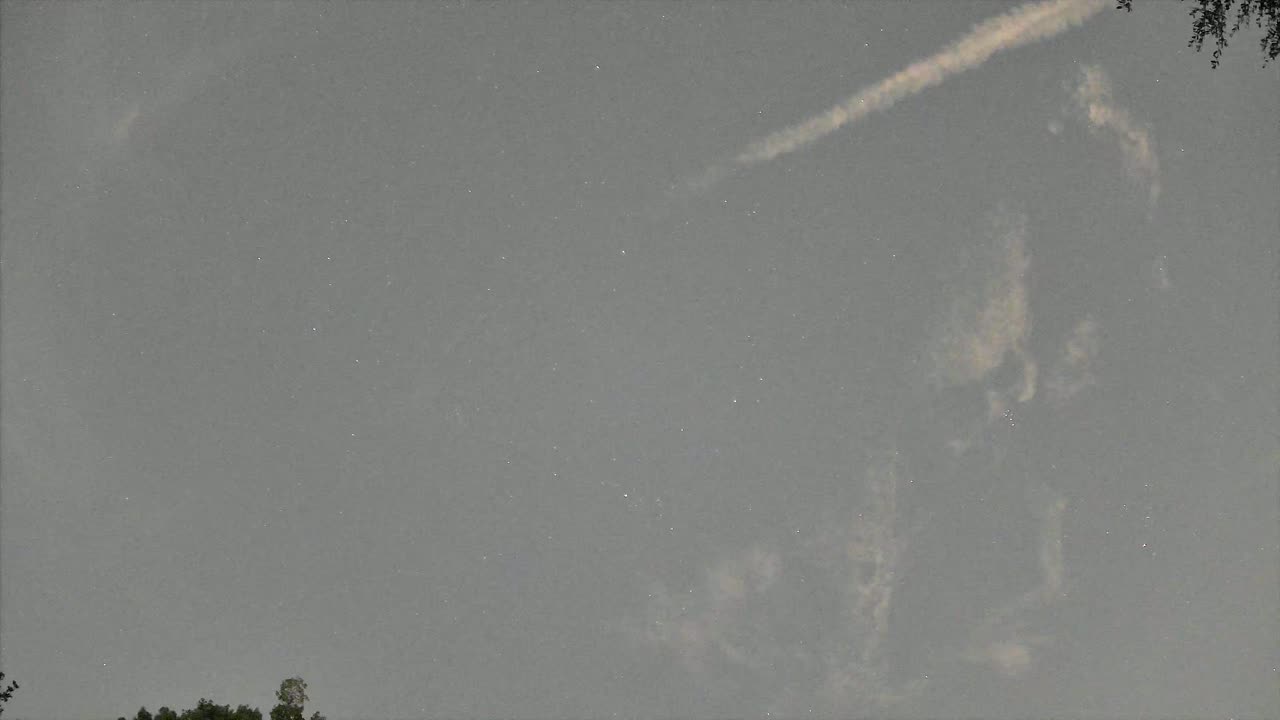 Night-sky still from the Maneuver sighting captured 2026-09-09 08:21 UTC