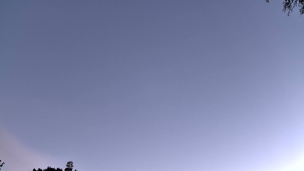 Night-sky still from the Maneuver sighting captured 2026-09-11 11:38 UTC