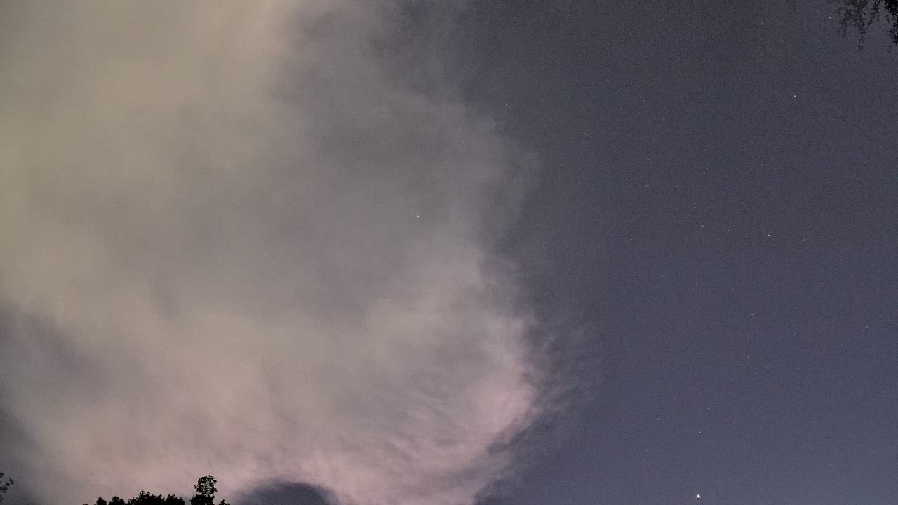 Night-sky still from the Unexplained sighting captured 2026-09-10 11:19 UTC