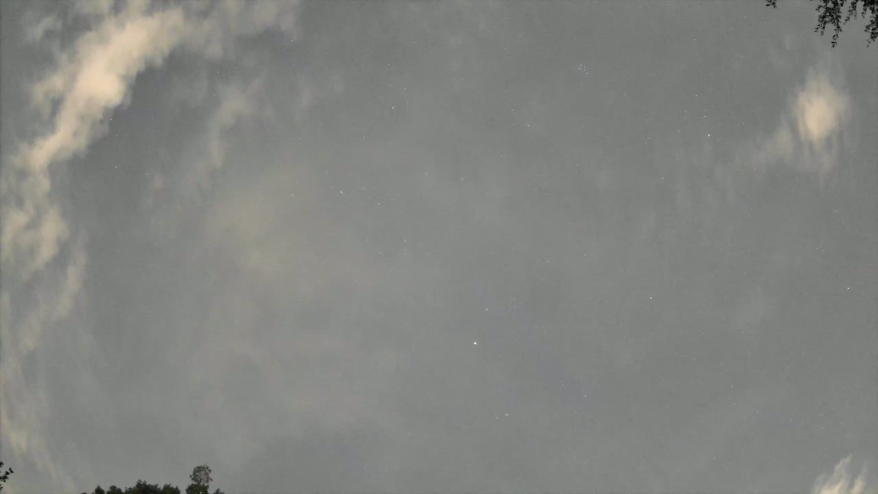 Night-sky still from the Maneuver sighting captured 2026-09-07 10:10 UTC
