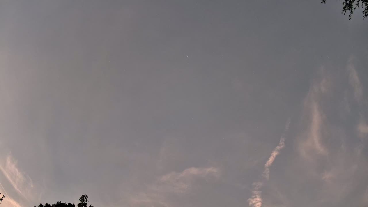 Night-sky still from the Maneuver sighting captured 2026-09-08 01:08 UTC