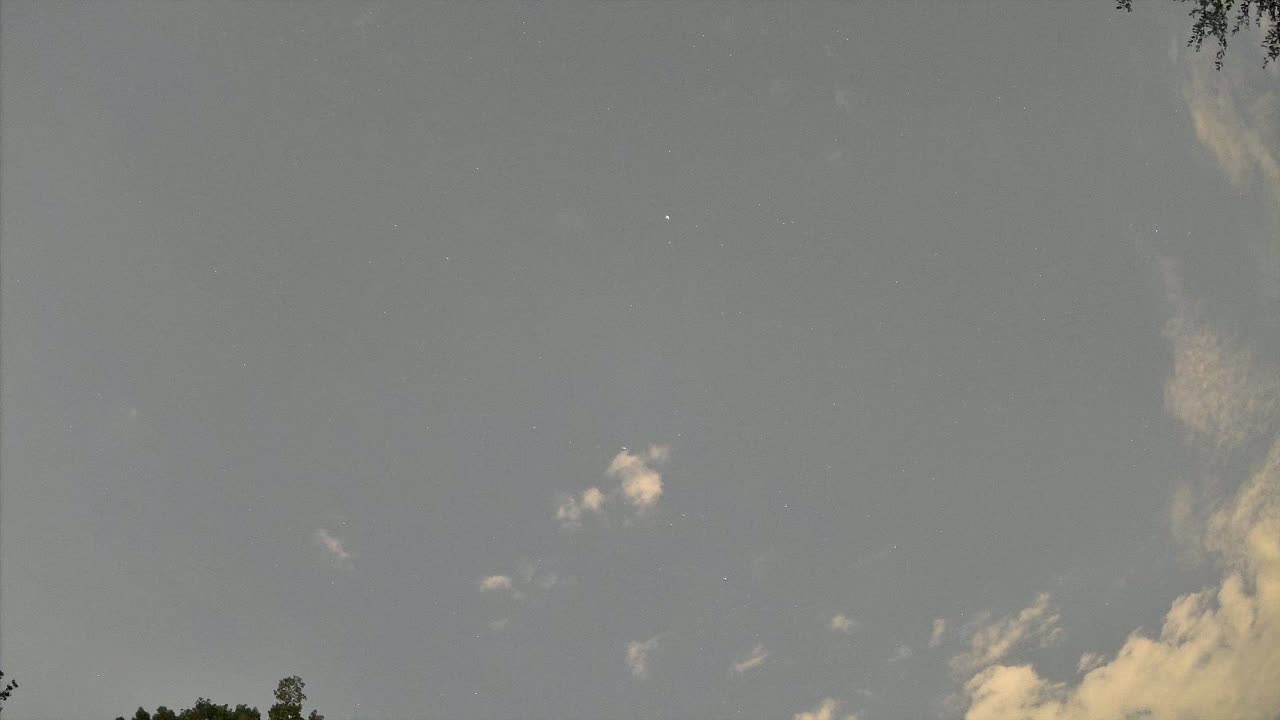 Night-sky still from the Unexplained sighting captured 2026-08-31 01:30 UTC