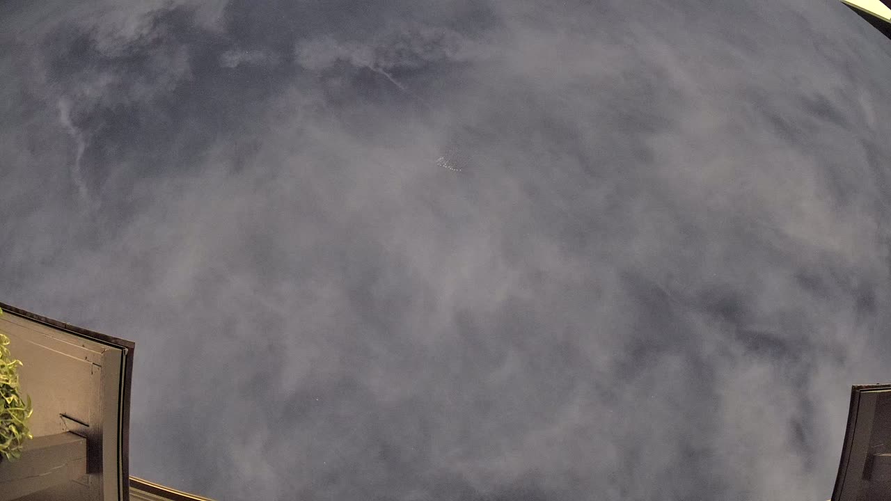 Night-sky still from the Maneuver sighting captured 2026-09-25 02:03 UTC
