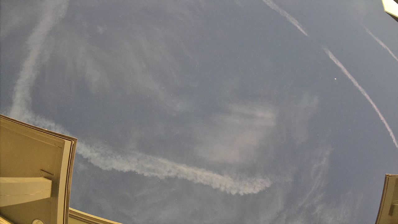 Night-sky still from the Aircraft sighting captured 2026-10-12 00:43 UTC