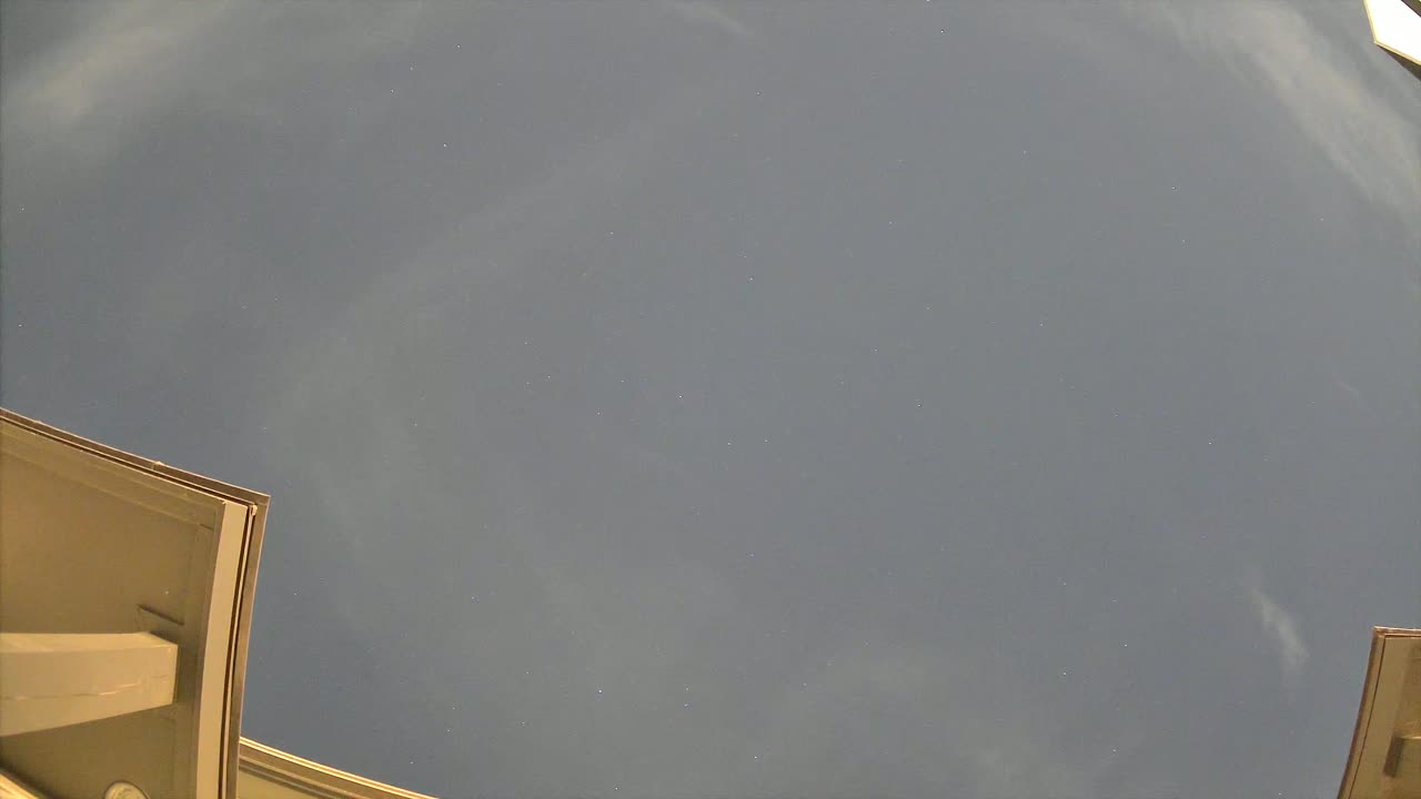 Night-sky still from the Aircraft sighting captured 2026-10-17 01:07 UTC