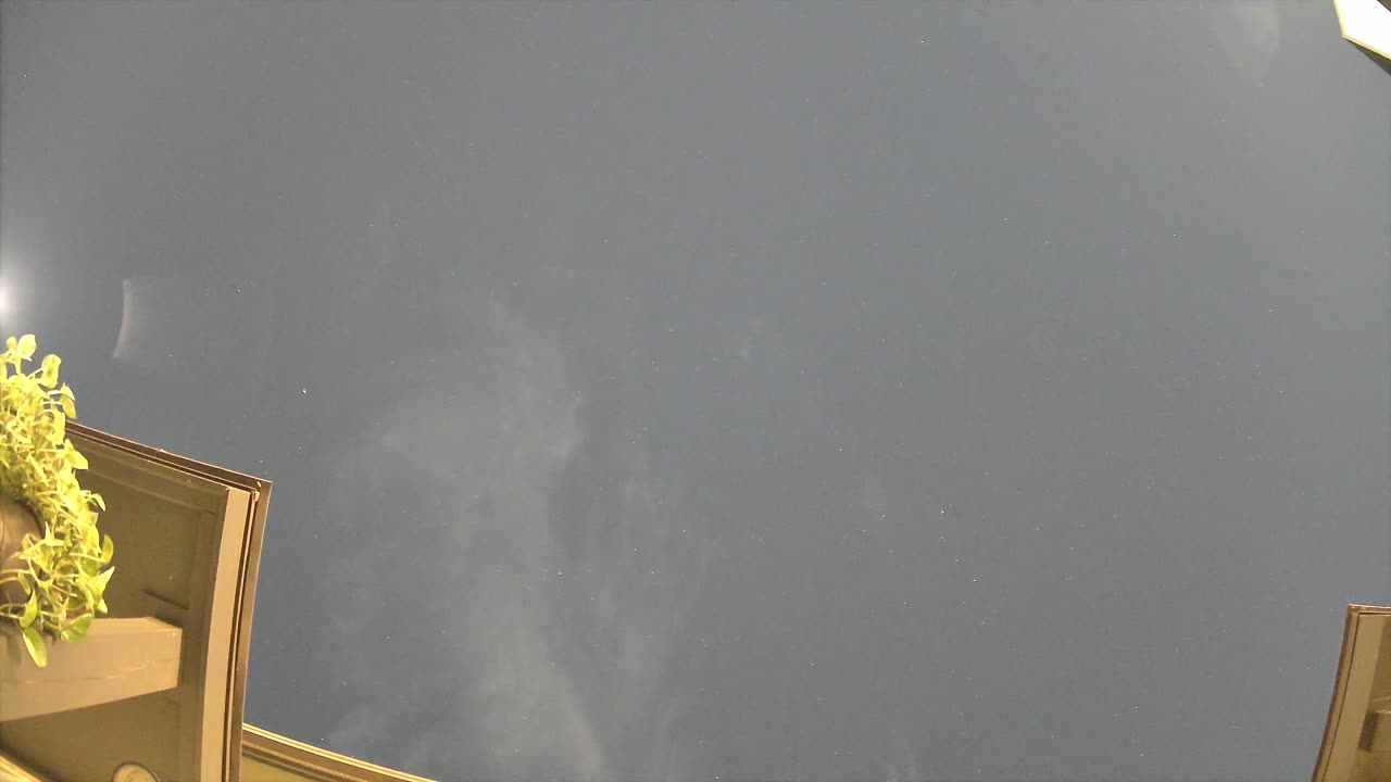 Night-sky still from the Maneuver sighting captured 2026-10-03 08:18 UTC