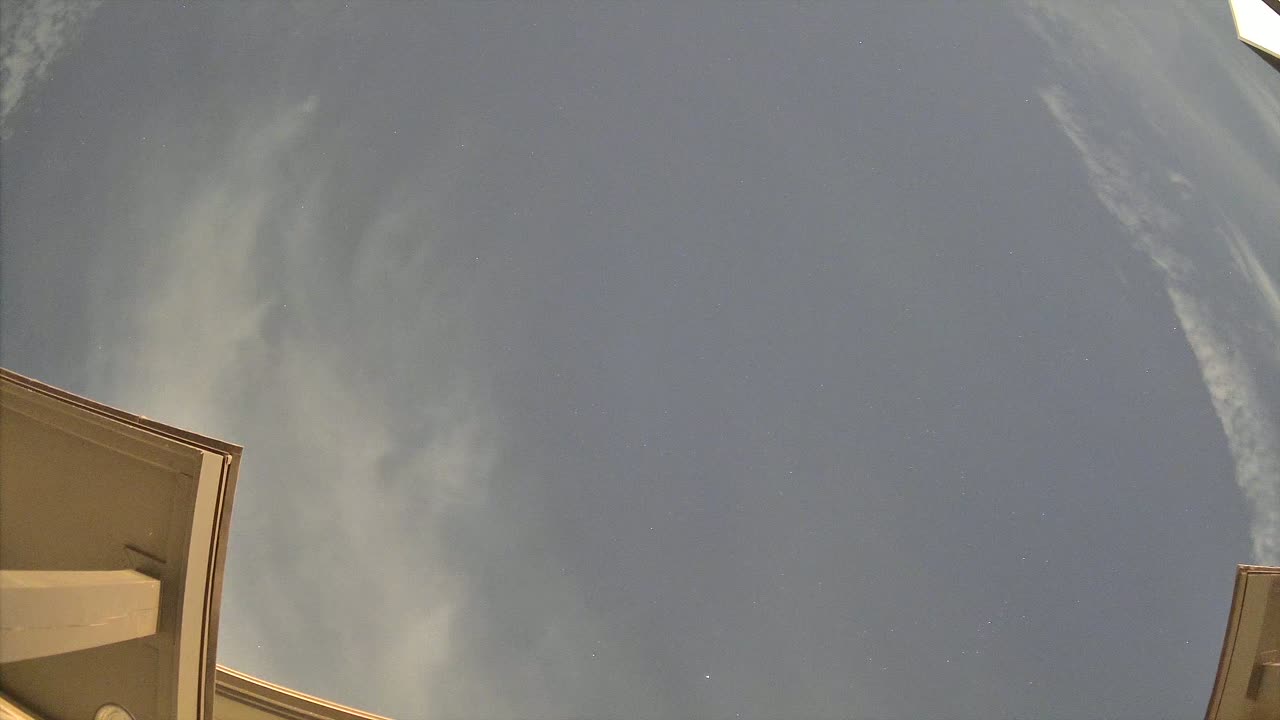 Night-sky still from the Aircraft sighting captured 2026-10-19 10:40 UTC