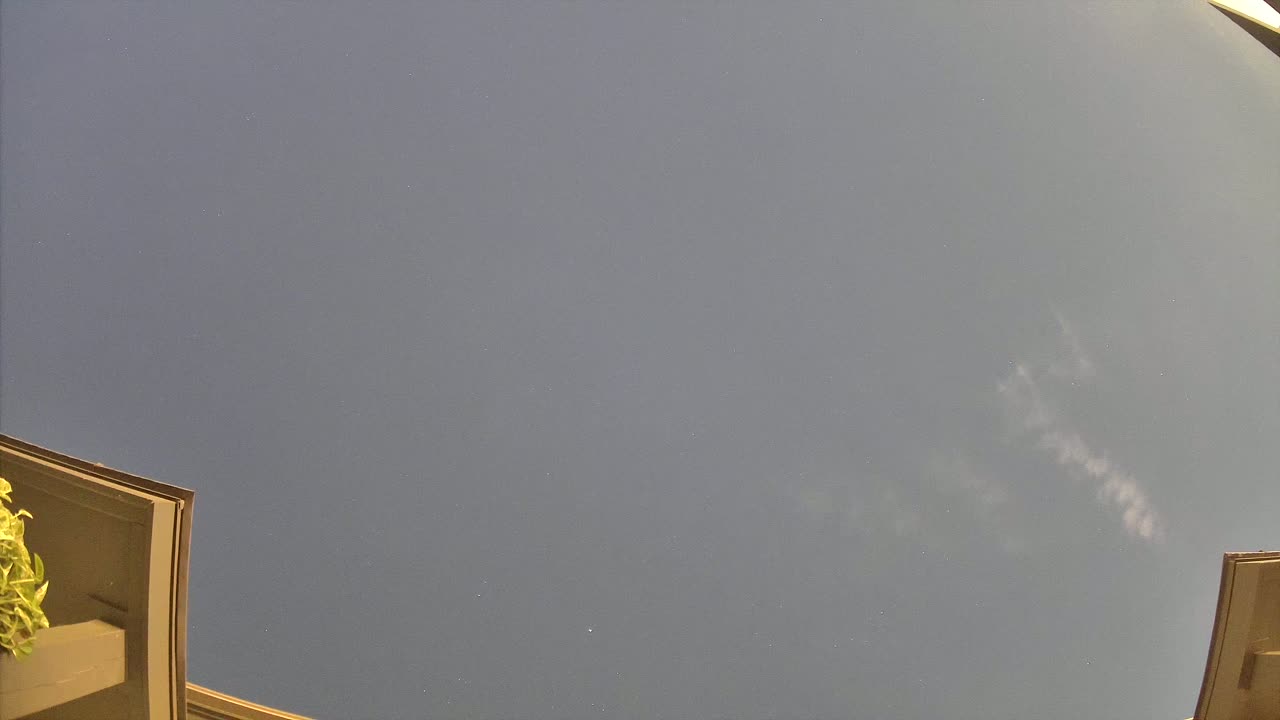 Night-sky still from the Maneuver sighting captured 2026-09-27 11:23 UTC