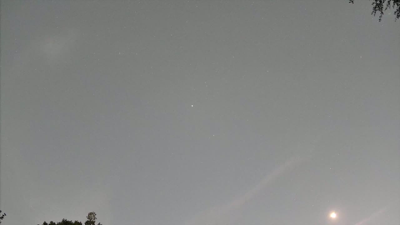 Night-sky still from the Unexplained sighting captured 2026-09-07 11:17 UTC