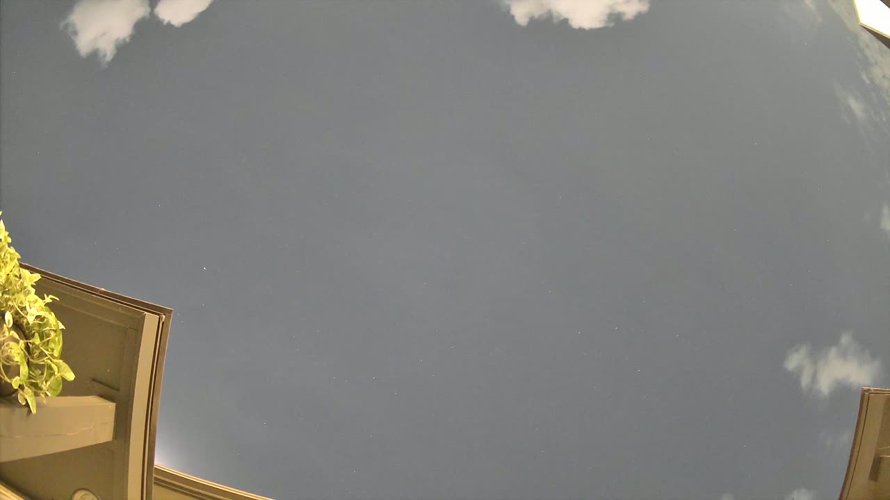 Night-sky still from the Maneuver sighting captured 2026-10-01 08:37 UTC