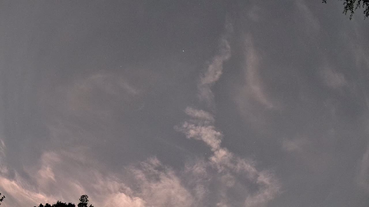Night-sky still from the Maneuver sighting captured 2026-09-08 01:16 UTC