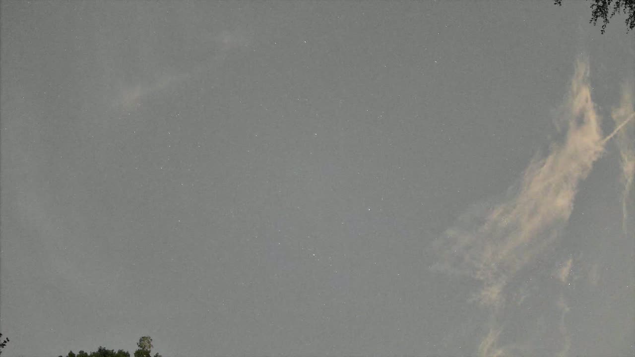 Night-sky still from the Maneuver sighting captured 2026-09-09 08:13 UTC