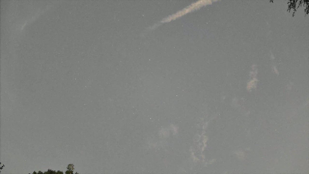 Night-sky still from the Maneuver sighting captured 2026-09-09 08:23 UTC