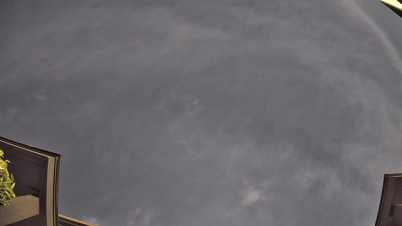 Night-sky still from the Maneuver sighting captured 2026-09-27 08:16 UTC