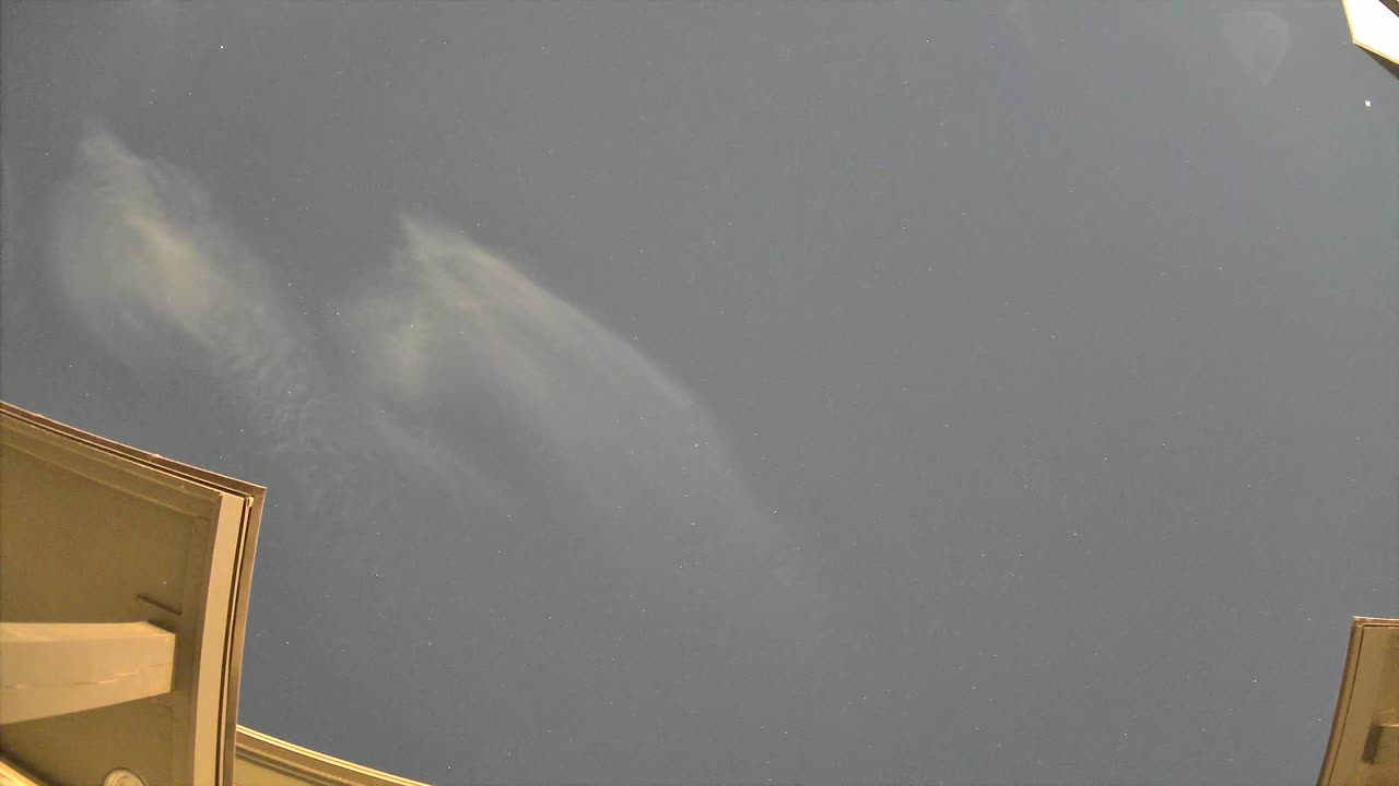 Night-sky still from the Aircraft sighting captured 2026-10-17 05:12 UTC
