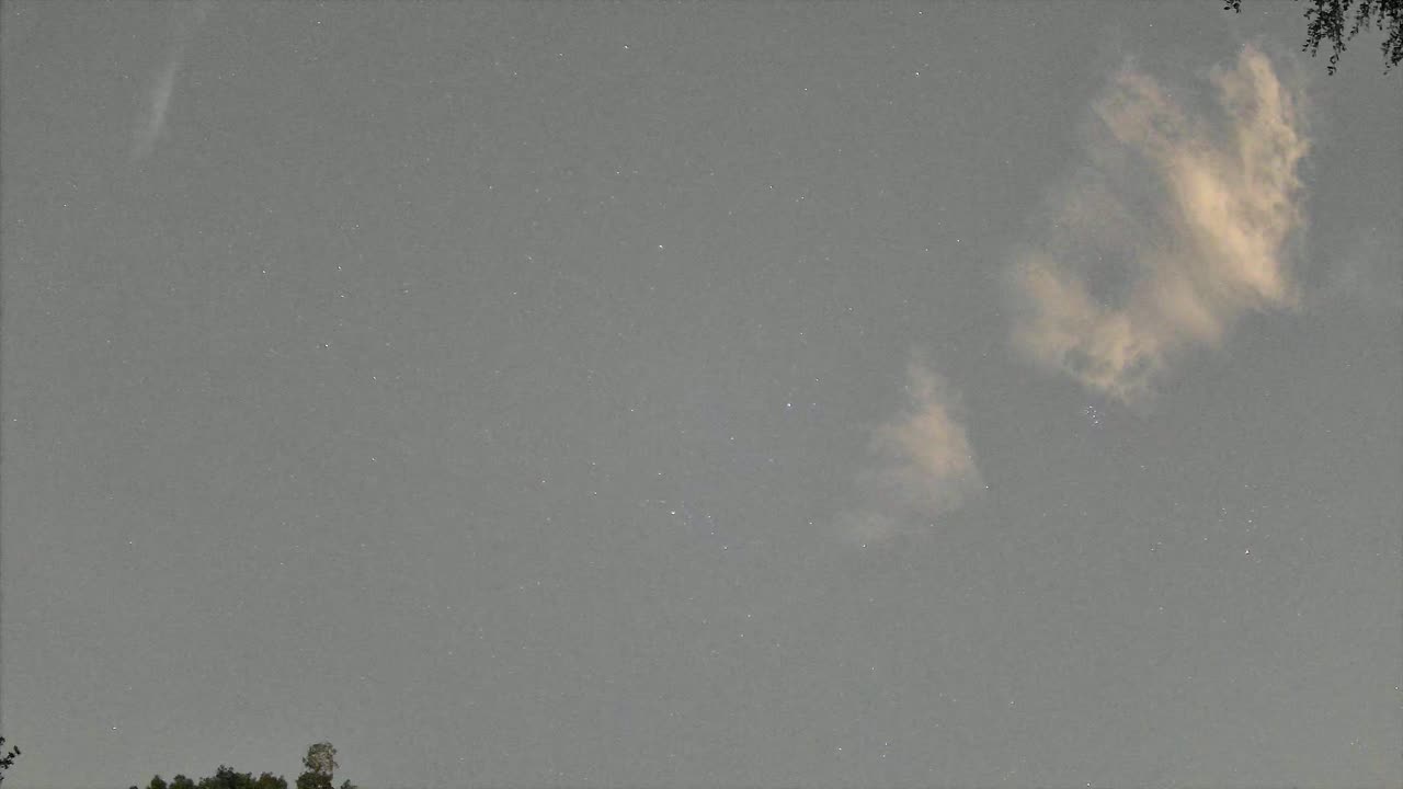 Night-sky still from the Unexplained sighting captured 2026-09-09 08:33 UTC