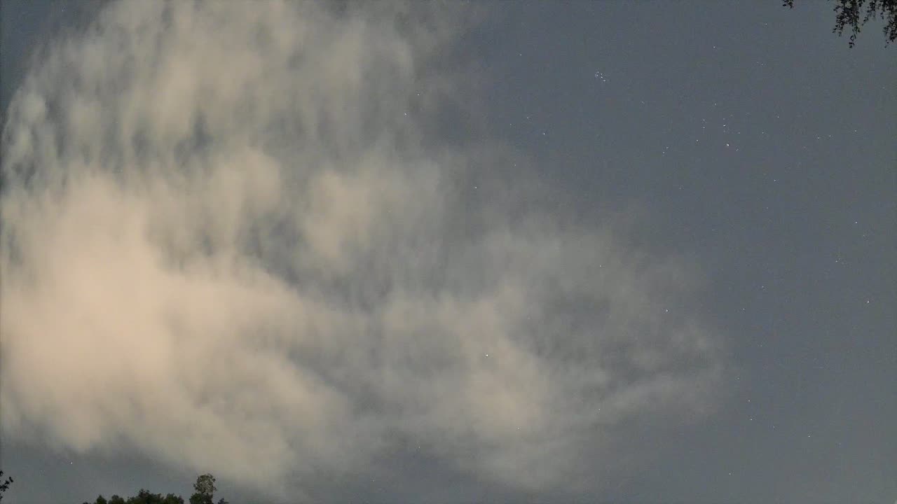 Night-sky still from the Maneuver sighting captured 2026-09-09 09:59 UTC