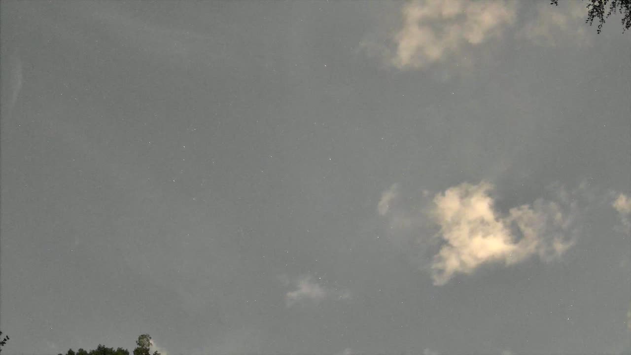 Night-sky still from the Maneuver sighting captured 2026-09-09 07:51 UTC