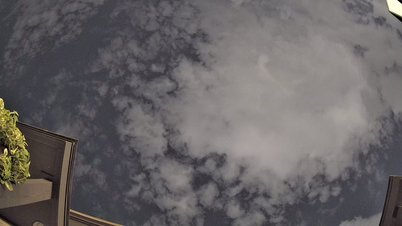 Night-sky still from the Aircraft sighting captured 2026-10-14 10:44 UTC