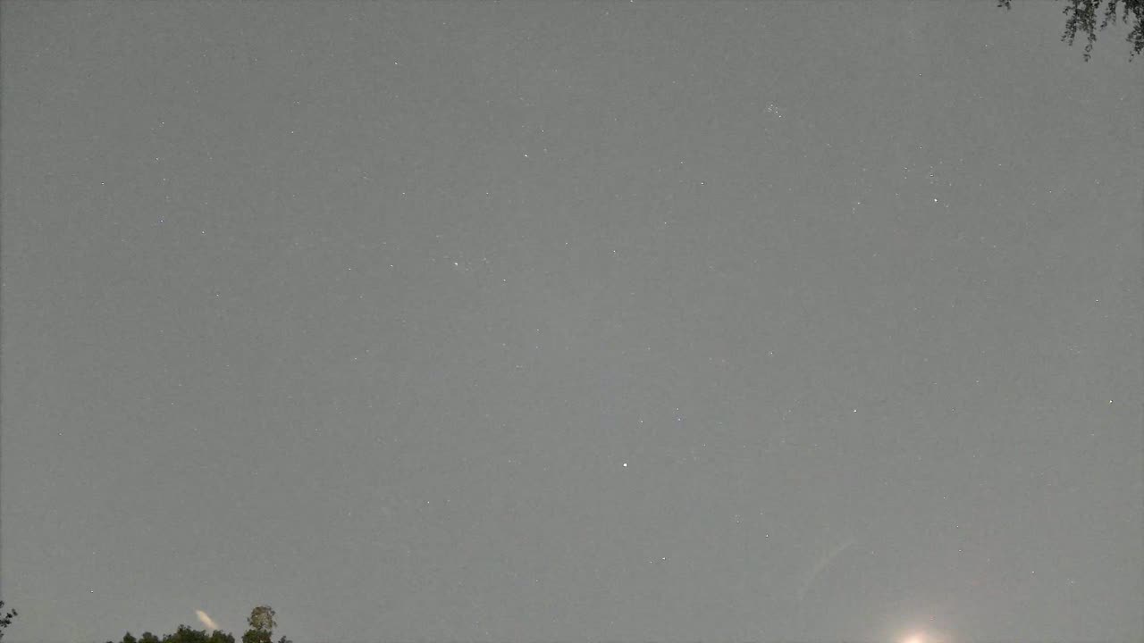 Night-sky still from the Unexplained sighting captured 2026-09-06 10:06 UTC