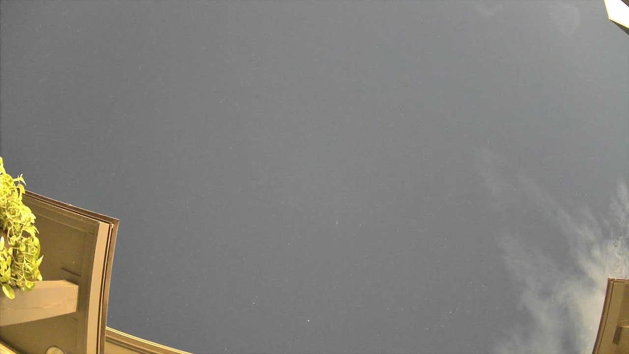 Night-sky still from the Aircraft sighting captured 2026-10-16 10:20 UTC