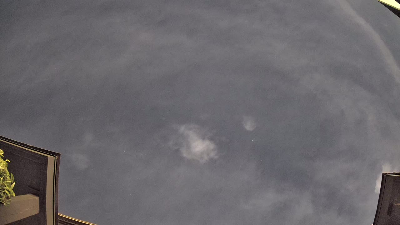 Night-sky still from the Maneuver sighting captured 2026-09-27 08:18 UTC