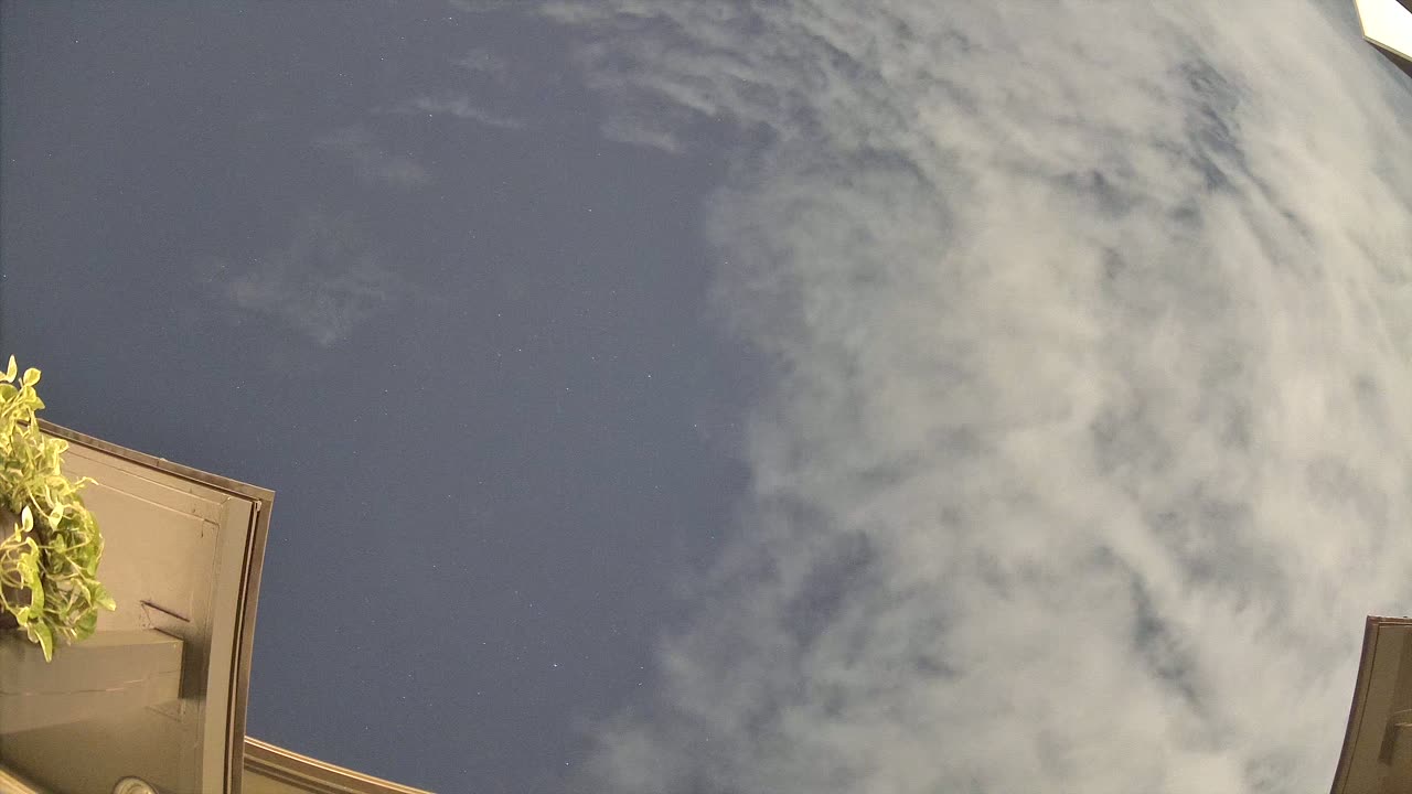Night-sky still from the Maneuver sighting captured 2026-09-30 01:59 UTC