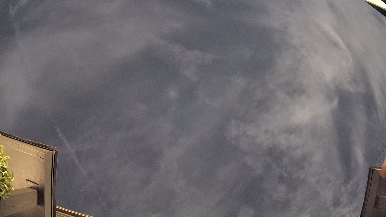 Night-sky still from the Maneuver sighting captured 2026-09-25 01:27 UTC