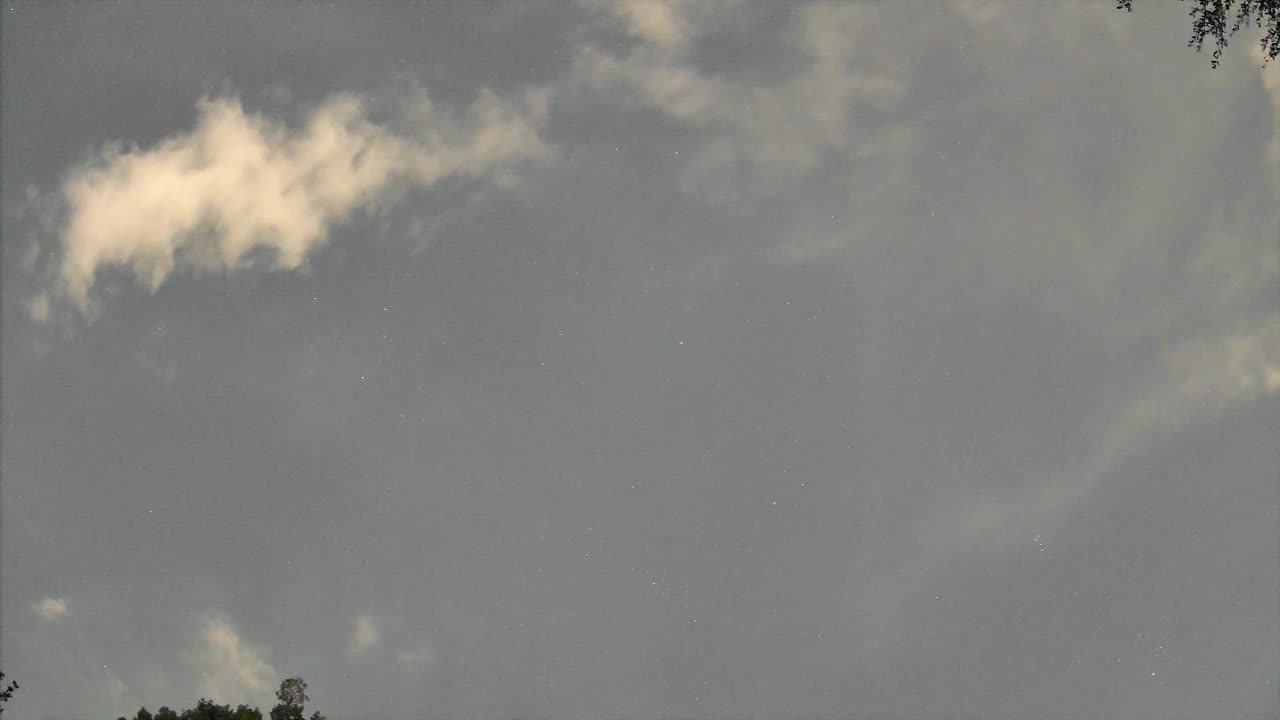 Night-sky still from the Unexplained sighting captured 2026-09-09 07:43 UTC