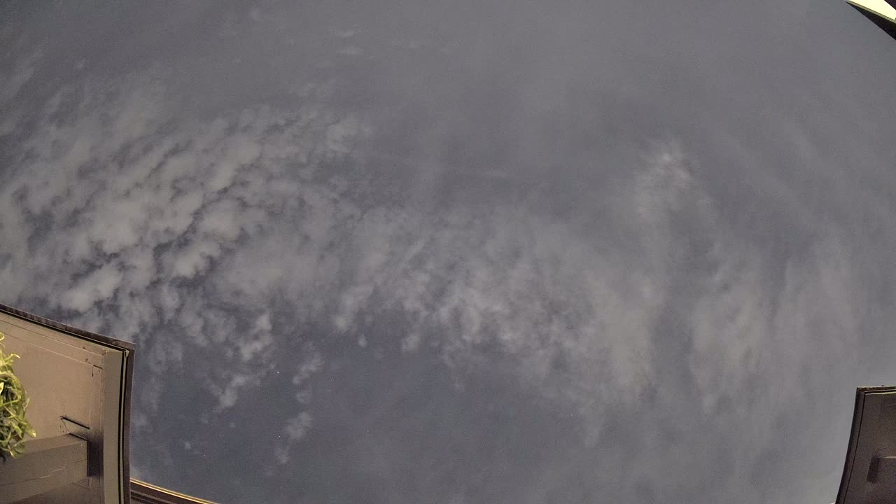 Night-sky still from the Maneuver sighting captured 2026-09-28 01:24 UTC