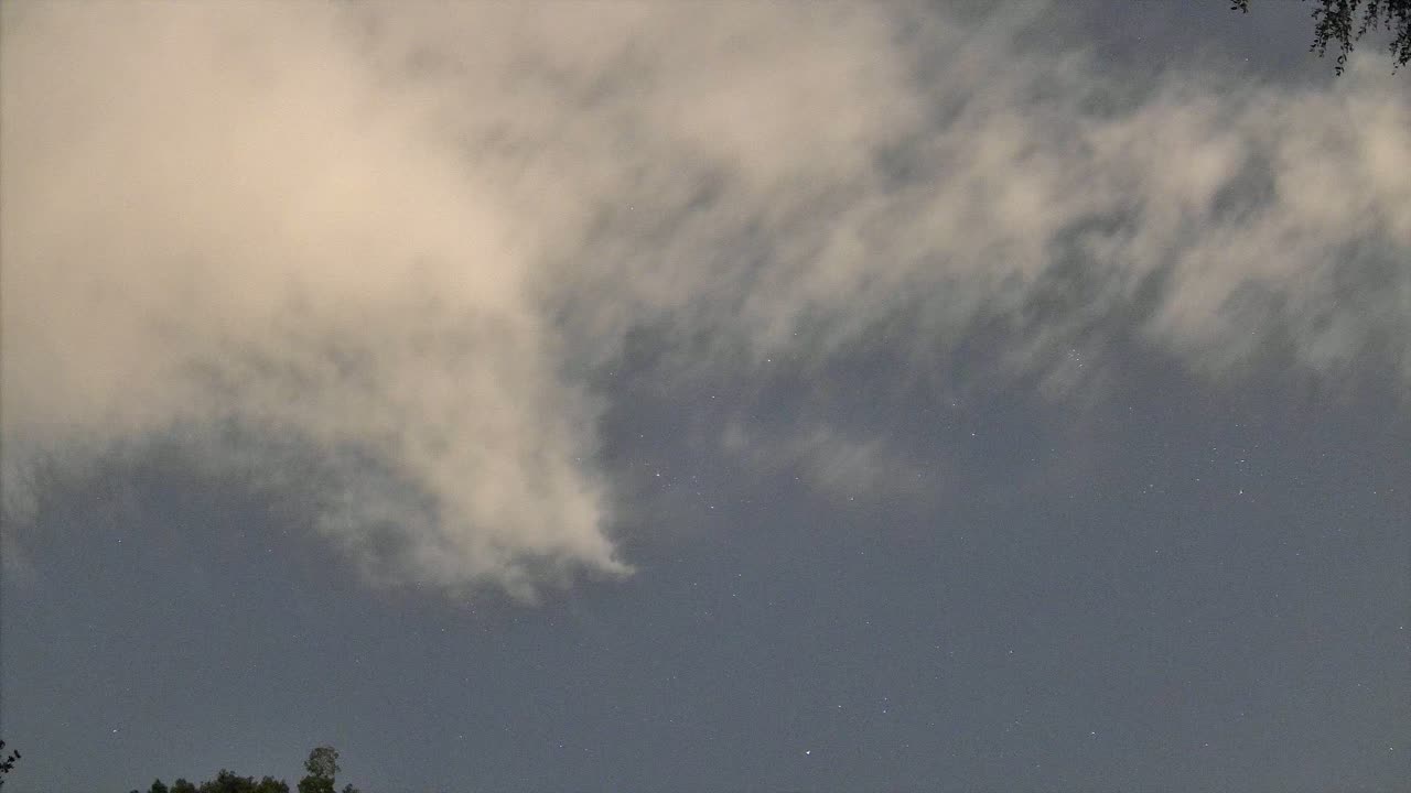 Night-sky still from the Maneuver sighting captured 2026-09-09 08:49 UTC