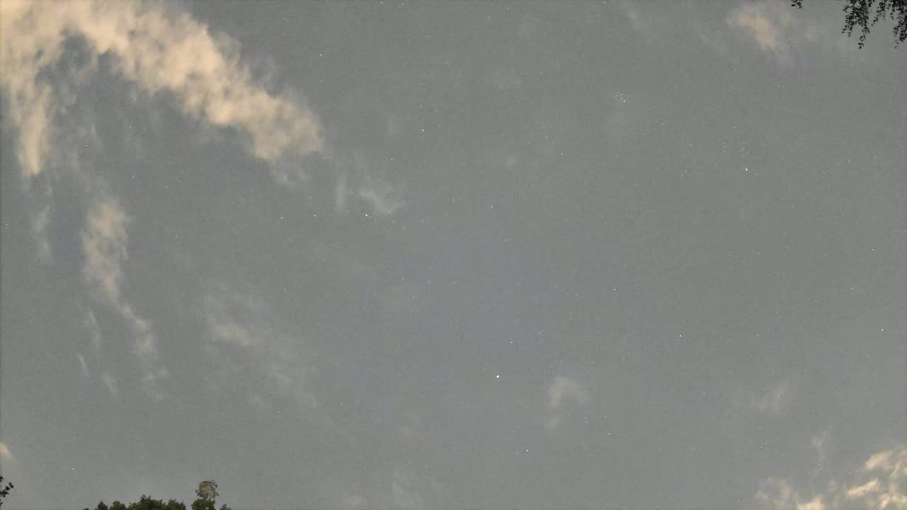 Night-sky still from the Maneuver sighting captured 2026-09-09 09:50 UTC