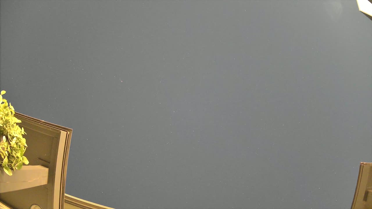 Night-sky still from the Aircraft sighting captured 2026-10-09 05:21 UTC