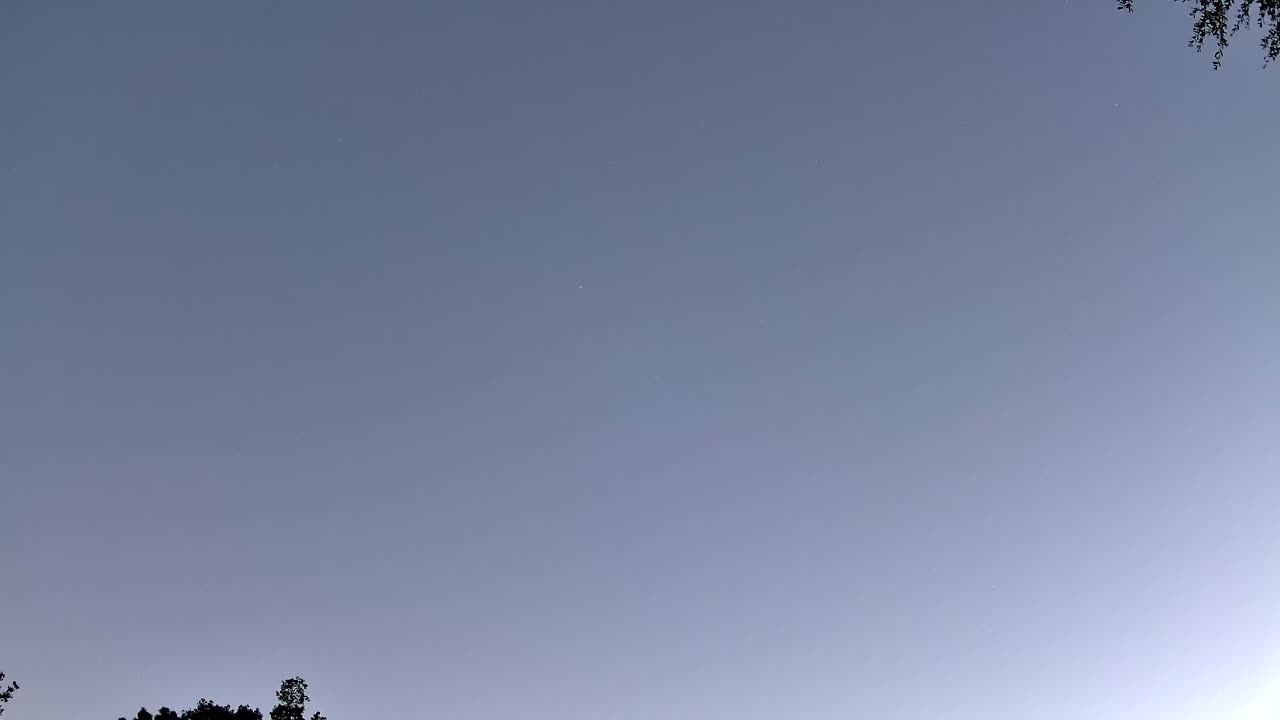 Night-sky still from the Maneuver sighting captured 2026-09-08 11:36 UTC