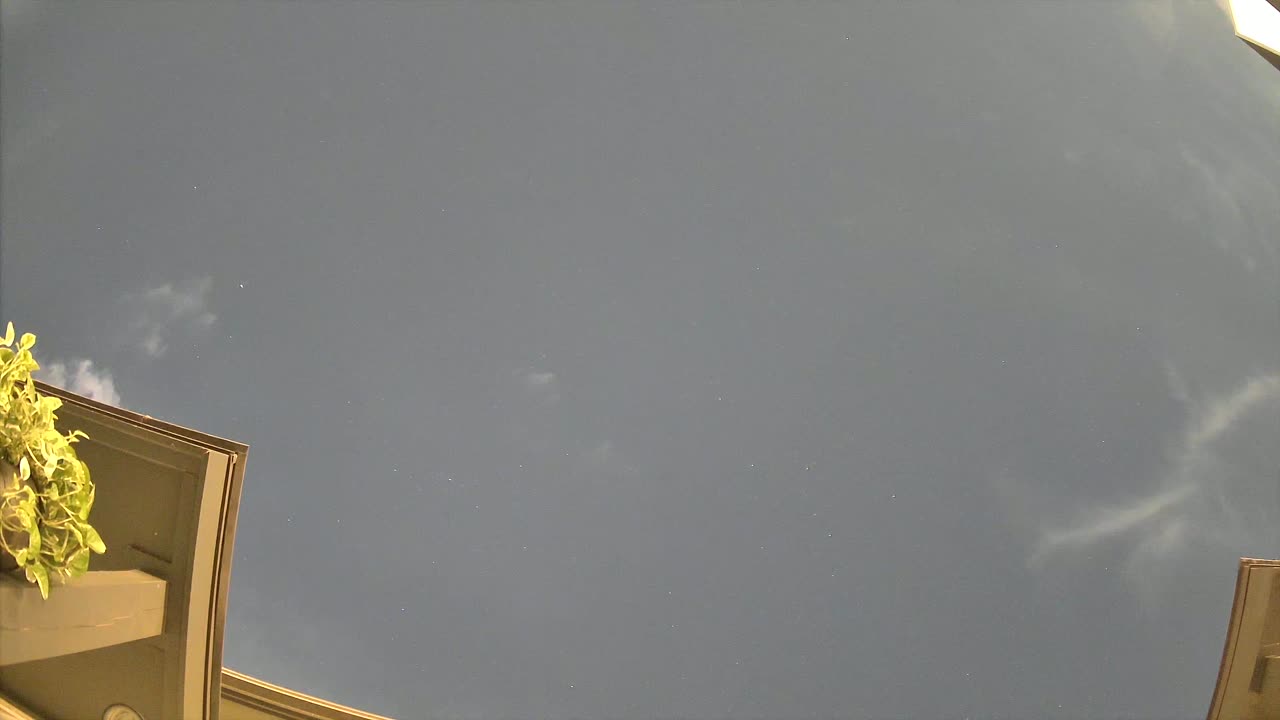 Night-sky still from the Maneuver sighting captured 2026-09-30 07:58 UTC