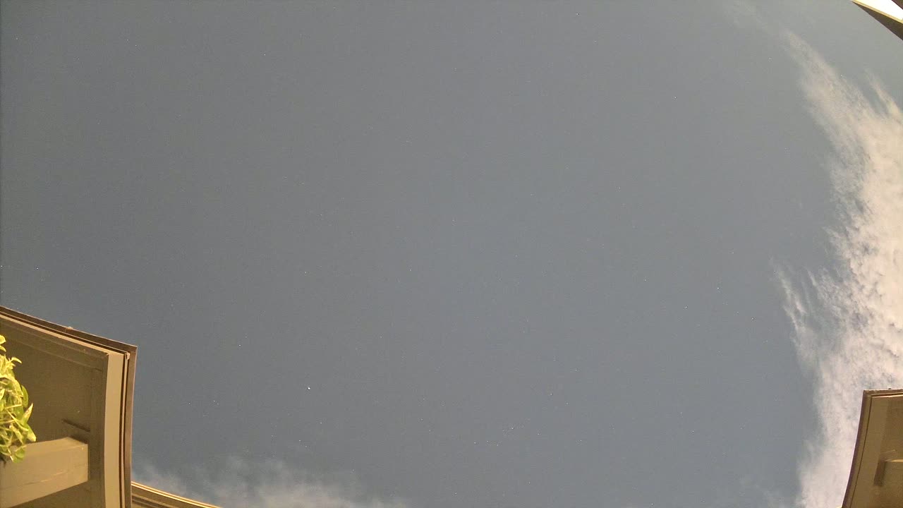 Night-sky still from the Maneuver sighting captured 2026-09-28 10:15 UTC
