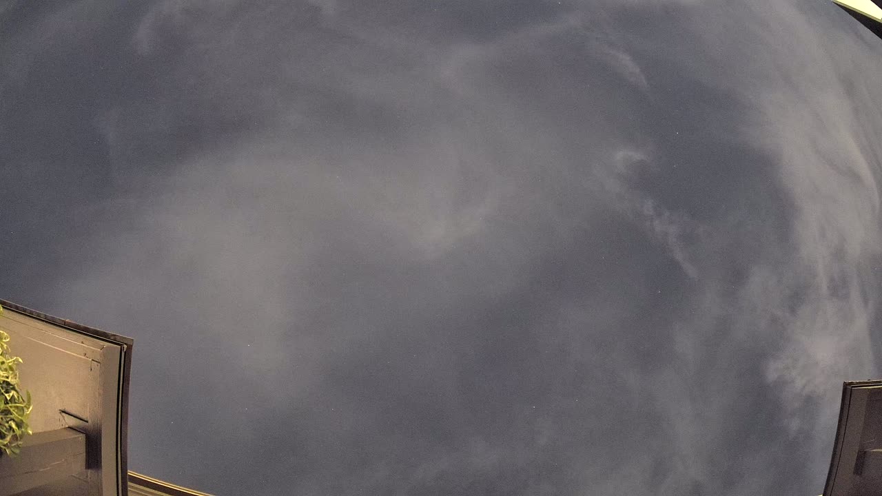 Night-sky still from the Maneuver sighting captured 2026-09-25 01:18 UTC